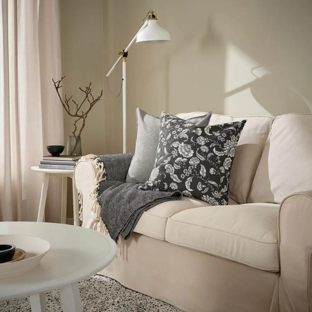 Floral Printed Cushion Cover
